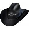 Stars & Stripes Klobúk westernový Ashton Stars & Stripes, čierny Obvod hlavy: 53 cm