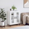 vidaXL Komoda biela 69,5x34x90 cm kompozitné drevo 827788