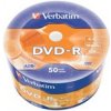 VERBATIM DVD-R (50-Pack) 16x WRAP 4.7GB MATT 43788