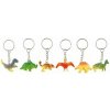 Prívesok na kľúče dinosaurus plast 7 cm mix druhov