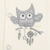 New Baby Dojčenský overal Owl béžový