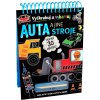 Auta a jiné stroje - Vyškrabuj a vybarvuj (kolektív)
