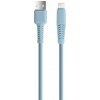 Kabel Setty USB - Lightning 1,5 m 2,1A KSA-L-1.523 modrý