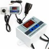 ELEKTRONICKÝ TERMOSTAT, REGULÁTOR TEPLOTY S ZÁSUVKOU A ZÁSTRČKOU 230 V