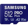 Samsung/micro SDXC/512GB/Class 10/+ Adaptér/Modrá MB-MD512SA/EU