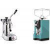 La Pavoni Stradivari Professional Lusso + Eureka Mignon Specialita, CR tiffany blue