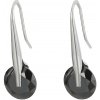 HARAHU Náušnice BR 20665 Strieborná/Čierna HR20665