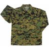Blúza detská US typ BDU DIGITAL WOODLAND veľ. M