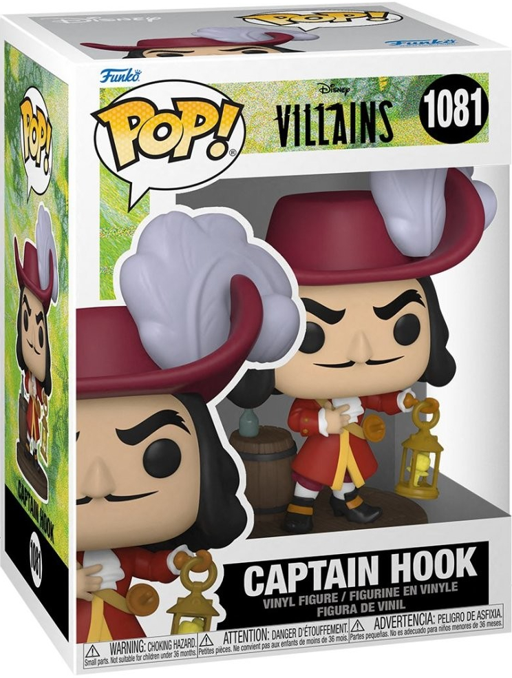 Funko POP! Disney Villains Captain Hook