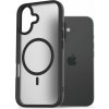 Kryt na mobil AlzaGuard Matte Case Compatible with Magsafe pre iPhone 16 čierny (AGD-PCMM57B)