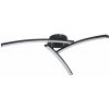 Globo 67129-18 LED kúpeľňové prisadené stropné svietidlo Tansy I 1x18W | 1500lm | 3000-4000-6000K | IP44 - nastaviteľné, pamäťová funkcia, krokové stmievanie, čierna