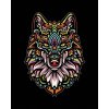 zuty Zuty - Maľovanie Podľa Čísel - Mandala Vlk, 80X100 Cm, Plátno (8596530069744)