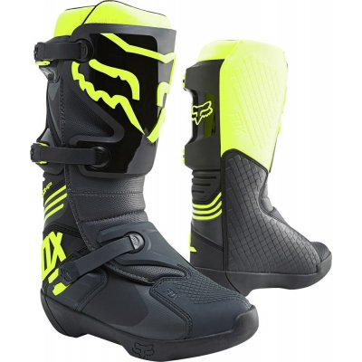 Fox Racing FOX Comp Boot - BLACK/YELLOW MX - FOX Comp Boot - 10, BLACK/YELLOW MX