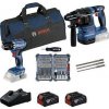 BOSCH BOSCH 18 V súprava GSR 18V-45 + GBH 18V-22 + 2× GBA 18V 4.0Ah + GAL 18V-40 + 48 ks prísl. - 0615V0003D