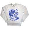 Crewneck Green Day - Cat Blaster, Unisex,Šedá,XXL