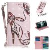 Peňaženkové 3D puzdro na Sony Xperia 10 - Butterfly High Heels