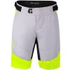Force STORM šedo-fluo cyklošortky s odnímateľnou vložkou - kraťasy F STORM MTB odnímatelná vložka šedo-fluo M