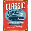 Ceduľa Classic Garage 40cm x 30cm Plechová tabuľa