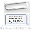 ELEKTRÓDY Z RÝDZEHO STRIEBRA Silver MEDIC®