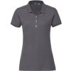 Russell Polokošile 566F elastická krátký rukáv dámská COT-10566F25300 Šedá convoy