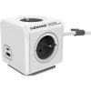 CubeNest Powercube Extended USB PD 20W, USB, USB-C, 4x zásuvka, 1,5m PC420GY sivý/biely