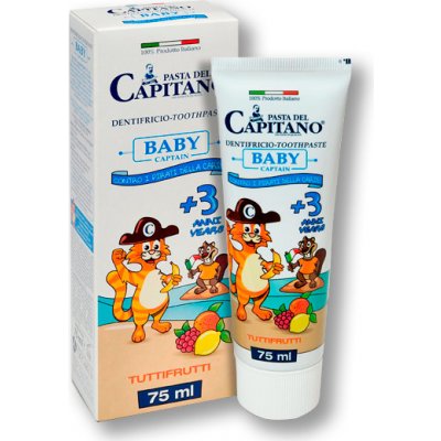 Pasta Del Capitano 3+ Baby Tutti-Frutti 75ml