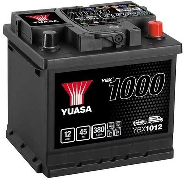 Yuasa YBX1000 12V 45Ah 380A YBX1012