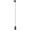 TK Lighting Tracer lampa na koľajnicovú lištu 1x10 W čierna-chróm 4844