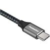 PremiumCord ku31cr2 USB-C ( USB 3.2 GEN 2, 3A, 60W, 20Gbit/s ) bavlněný oplet, 2m