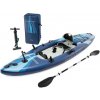 Intex 68245 Dakota Quest™ Sit-on-top / SUP hybrid nafukovací kajak set - modrá