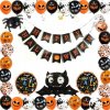 BALÓNOVÁ GIRLANDA HALLOWEEN BANNER NIETOPERZ TEKVICA DUCH PAVÚK DEKORÁCIA