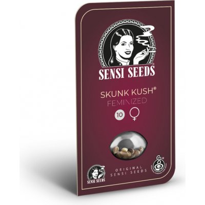Sensi Seeds Skunk Kush semena neobsahují THC 3 Ks