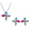 Austrian Crystal SW set Štvorlístok Color