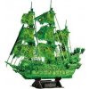 CubicFun 3D puzzle Svítící Plachetnice Bludný Holanďan 360 ks