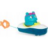 Modrá loďka do vane B.Toys s pohonom