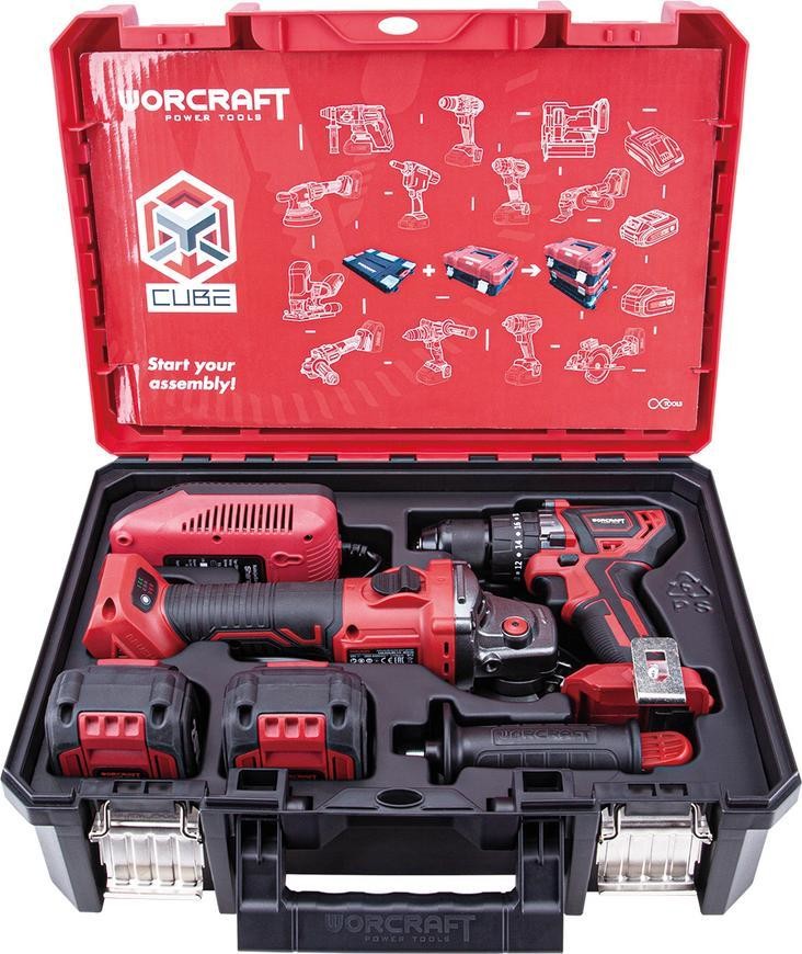 Worcraft XCUBE001 Toolbox,