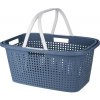 EXCELLENT HOUSEWARE Koš na prádlo s rukojeťmi 60 x 40 cm modrý KO-Y54231150modr