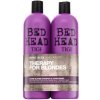 Tigi Bed Head Dumb Blonde Shampoo & Conditioner šampón a kondicionér pre blond vlasy 750 ml + 750 ml