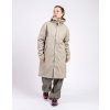Herschel Supply Long Classic Rain Jacket Women's Abbey Stone L