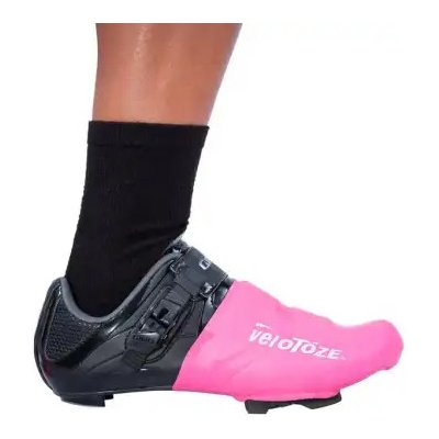 Velotoze Toe Cover Road Latex Trainers Pink