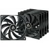 ARCTIC F12 Value Pack (Black) - ARCTIC F12 Case Fan - 120mm case fan low noise - Pack of 5pcs (ACFAN00248A)
