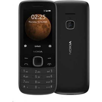Nokia 225 4G 2020, Dual SIM, čierna 16QENB01A08