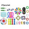 Štýl 27 kusov 150 štýlov Top Fidget Toys Pack anti