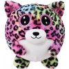 Nafukovací plyšový medvedík leopard 23 cm