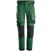 Pracovné nohavice AllroundWork Stretch tmavo zelené vel. 46
