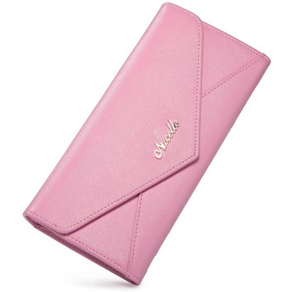 Ružová listová kožená dámska peňaženka od 25,7 € - Heureka.sk