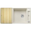 Blanco AXIA III XL 6 S biela soft + drevená krájacia doska 527052
