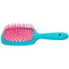 Janeke Superbrush Small Kefa na rozčesávanie ružovo-modrá