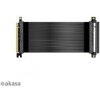 AKASA kabel RISER BLACK X2 Premium PCIe 3.0 x 16 Riser, 30cm AK-CBPE01-30B