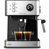 Cecotec Power Espresso 20 Profesional, Espresso kávovar, 1,5 L, Mletá káva, 850 W, Čierna, Nerezová oceľ